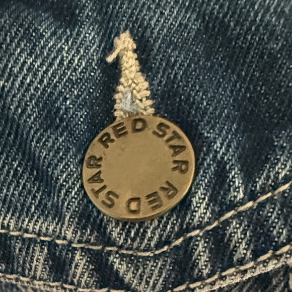 Classic Blue Denim Jacket for Women oversized - Picture 3 of 8